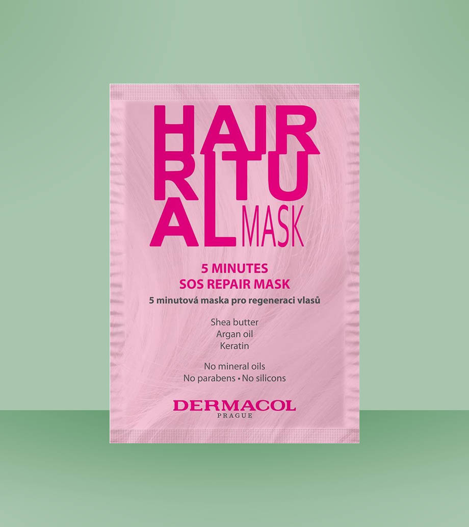 Darček pre ženy DERMACOL Hair Ritual 5-minútová maska na regeneráciu 15ml DERMACOL Hair Ritual 5-minútová maska na regeneráciu - Pre krásne a zdravé vlasy