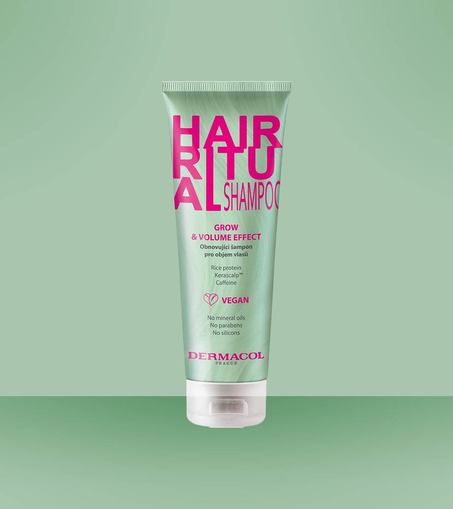 Darček pre ženy DERMACOL Hair Ritual Šampón na objem vlasov 250ml DERMACOL Hair Ritual Šampón na objem vlasov - pre maximálny objem a dojem
