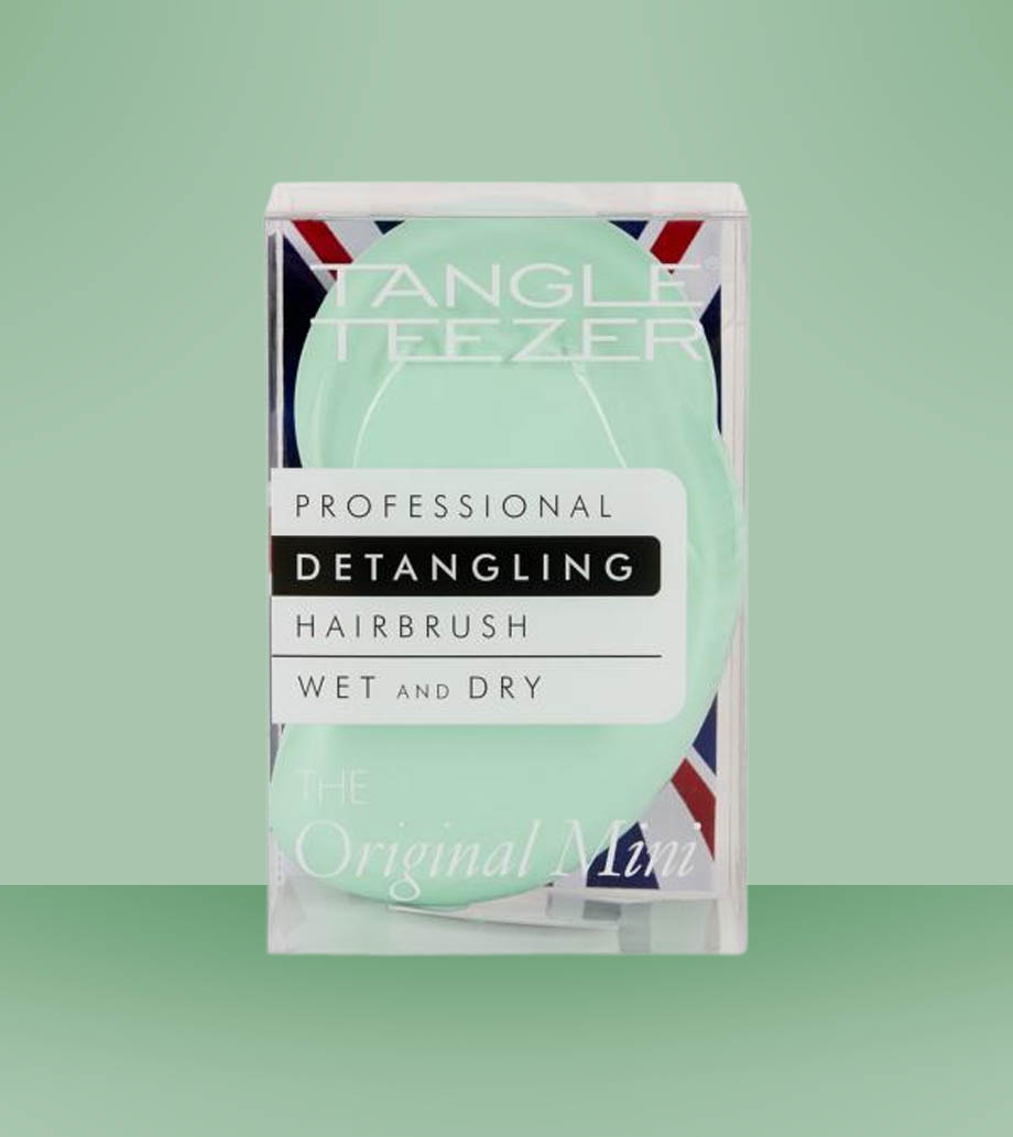Darček pre ženy TANGLE TEEZER Original Mini Marine Splash kefa na vlasy Kefa na vlasy TANGLE TEEZER® Original Mini Marine Splash - Mentolová a zelená elegancia pre vaše vlasy