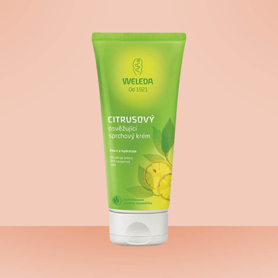WELEDA Citrusový sprchový krém - Osviežujúca starostlivosť s vôňou citrónov a pomarančov