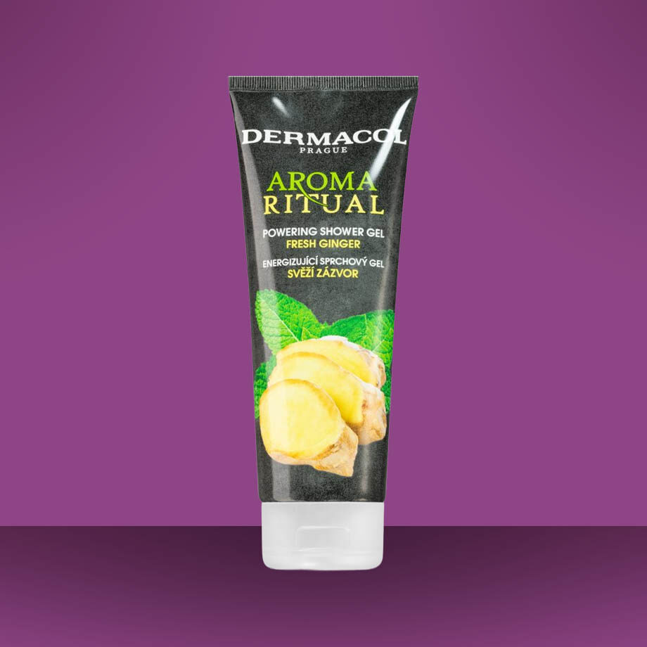 Dermacol Aroma Ritual Fresh Ginger Sprchový Gél - Osviežujúci zážitok pre zmysly a hydratáciu pokožky.
