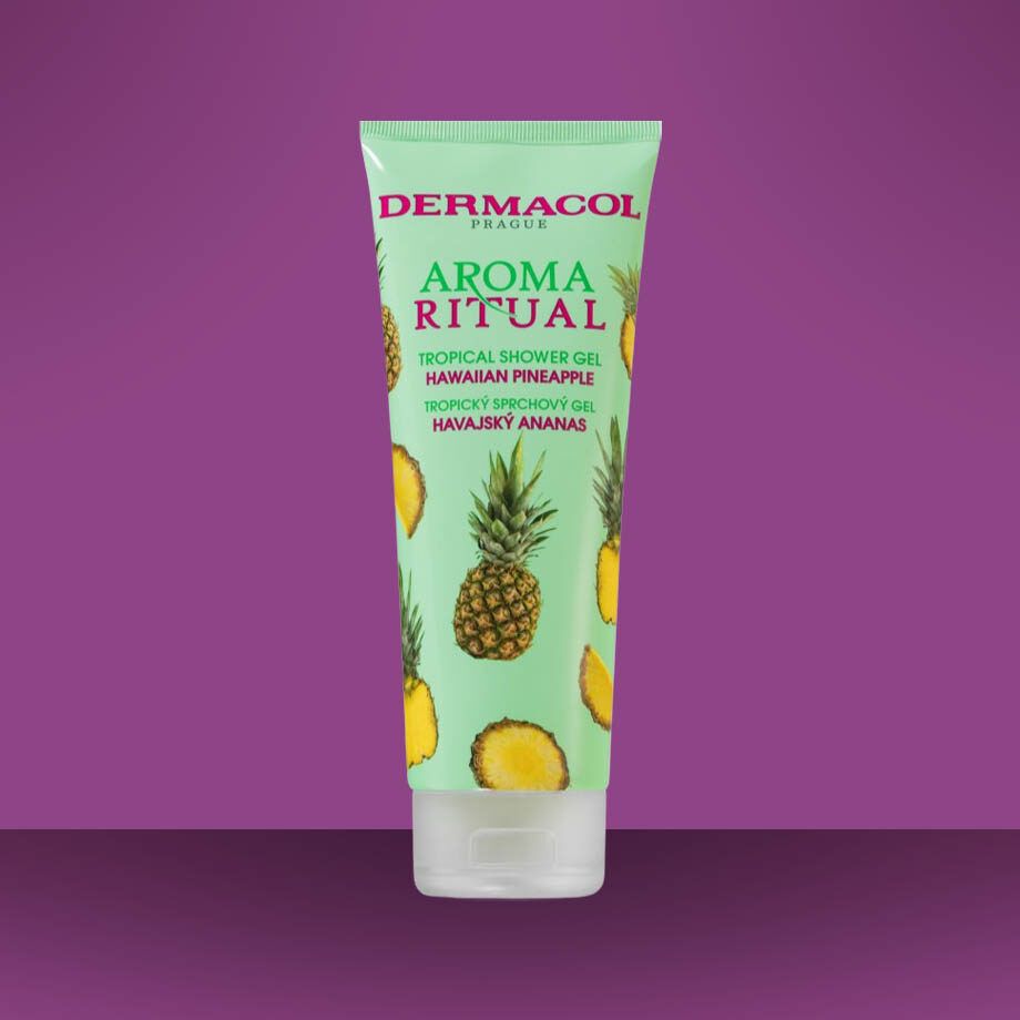 Dermacol Aroma Ritual Hawaiian Pineapple Sprchový Gél - Luxusná vôňa ananásu pre dokonalý zážitok pri sprchovaní.