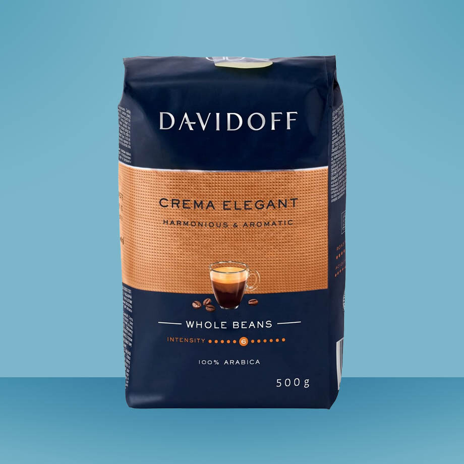 DAVIDOFF Káva zrnková Café Créme - Luxusná chuť a aróma v každej šálke.