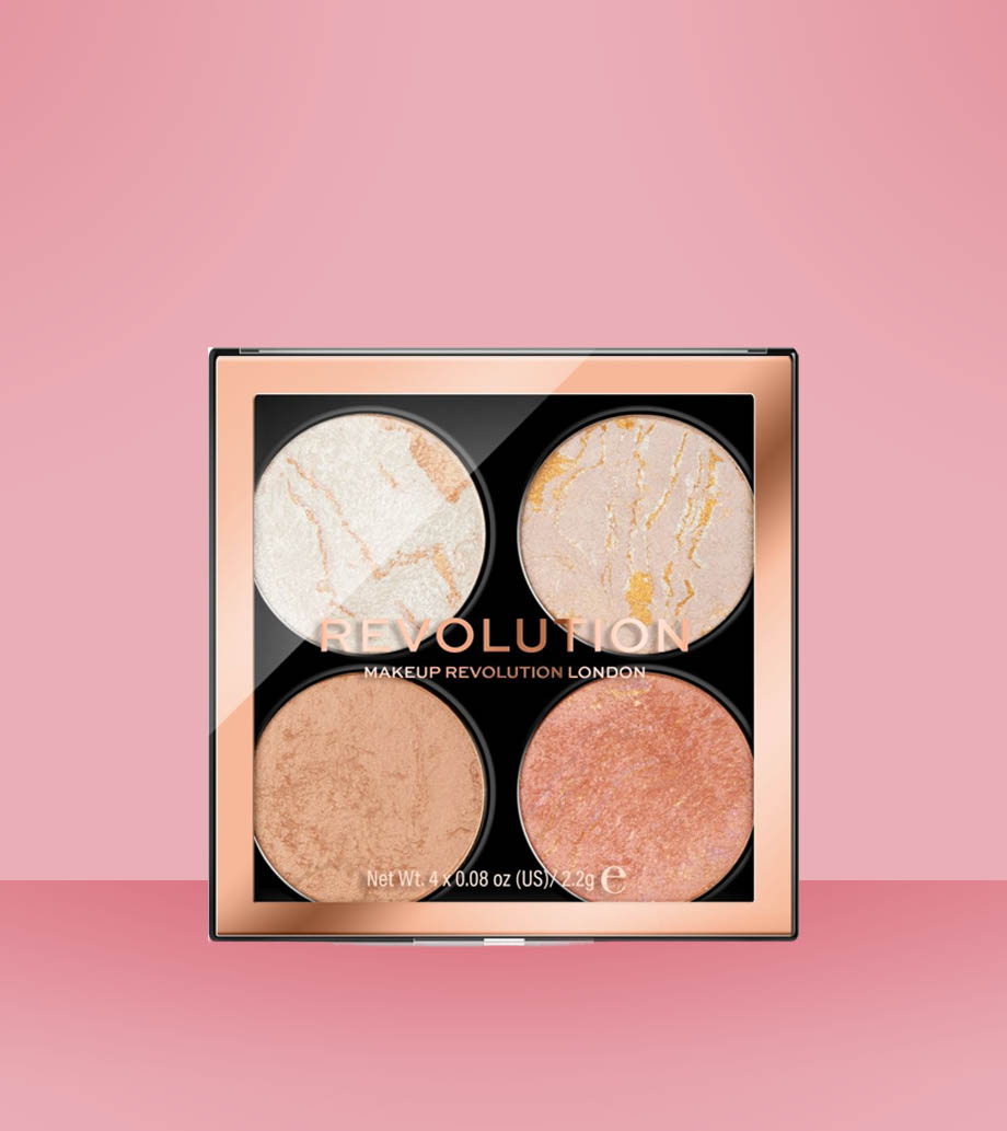 Darček pre ženy MAKEUP REVOLUTION Cheek Kit paletka na tvár Take a Breather 4 x 2.2 g Makeup Revolution Cheek Kit - paletka na tvár