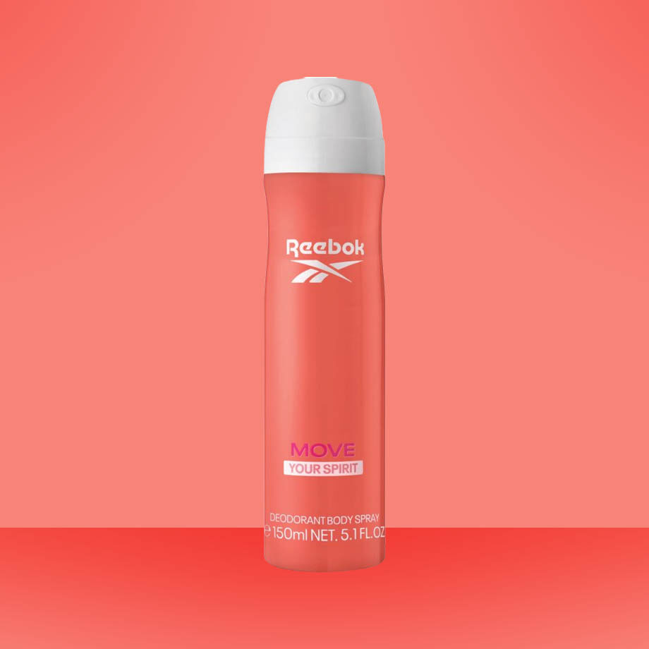Reebok Move Your Spirit - telový sprej pre ženy