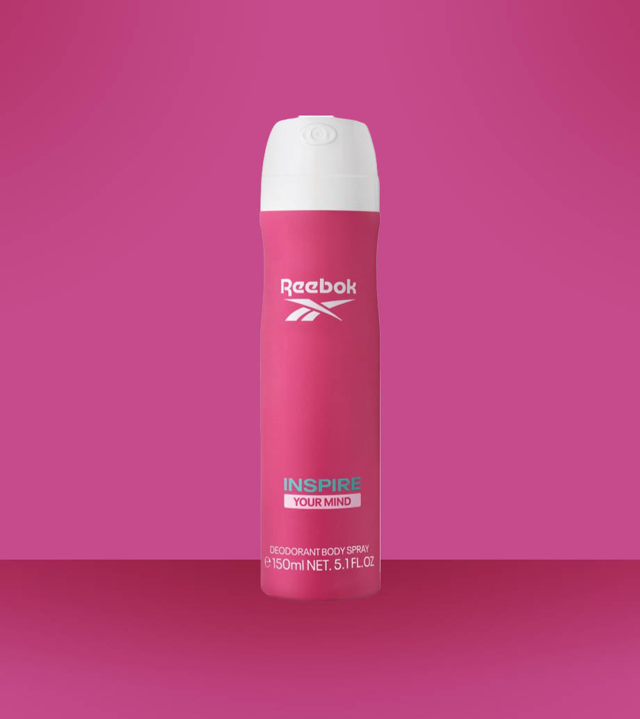 Darček pre ženy Reebok Inspire Your Mind toaletná voda pre ženy 100ml Reebok Inspire Your Mind - dámsky telový sprej, sviežosť a zvýraznenie zmyselnosti.