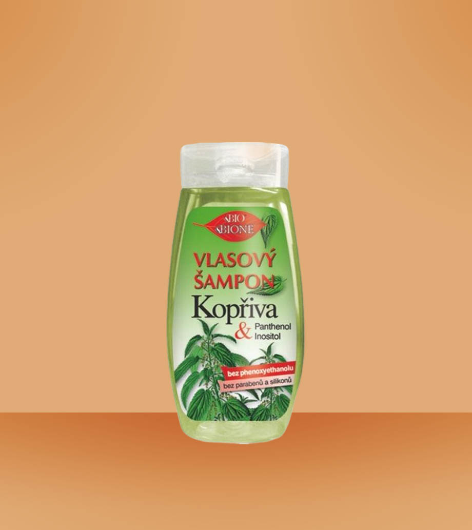 Darček pre ženy BIONE COSMETICS Bio Žihľava šampón 260ml Šampón Bione Cosmetics Bio Žihľava 260 ml pre zdravé a krásne vlasy