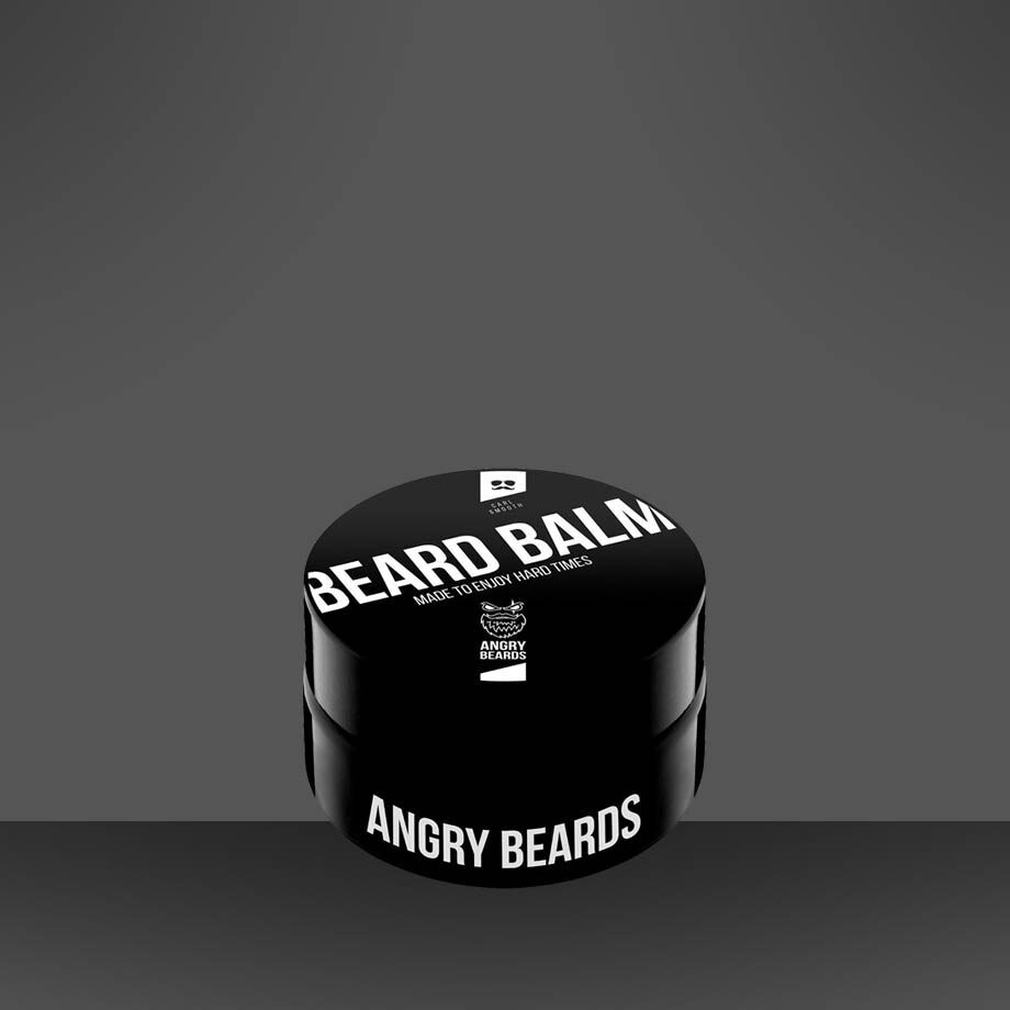 Balzam na fúzy ANGRY BEARDS Carl Smooth - Mužská starostlivosť o fúzy s maslovou vôňou.