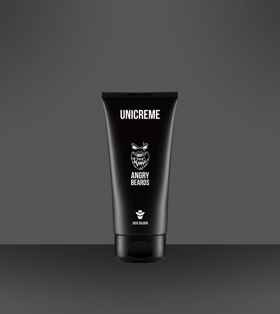 Darček pre muža ANGRY BEARDS Unicreme Jack Saloon krém na ruky 75ml Krém ANGRY BEARDS Unicreme Jack Saloon - Univerzálna starostlivosť o mužskú pokožku s osobitou vôňou.
