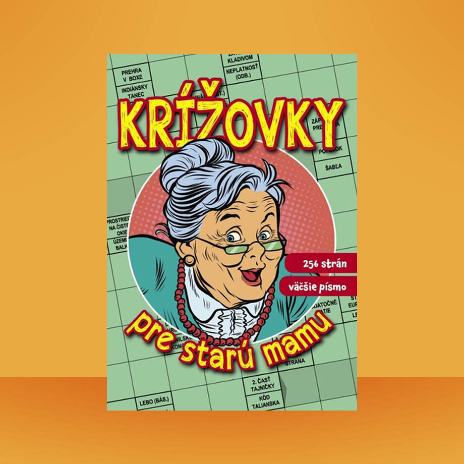 Krížovky pre babičku - Slovenský jazyk, 256 strán