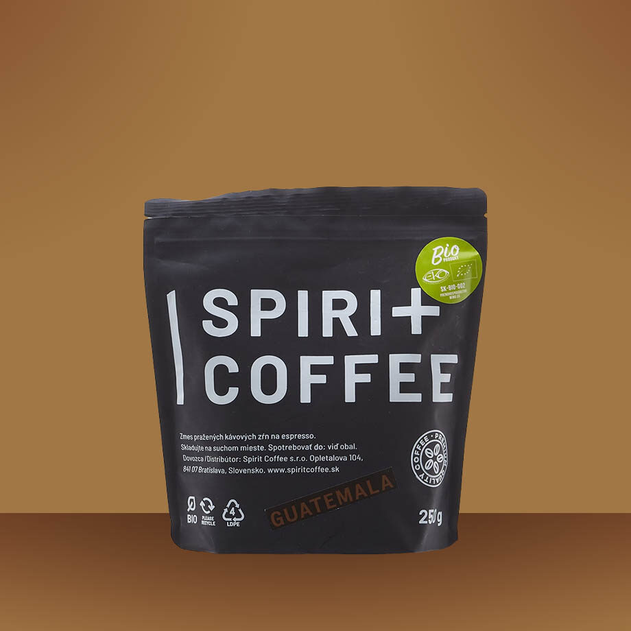 Spirit Coffee Guatemalská arabica káva z oblasti San Marcos