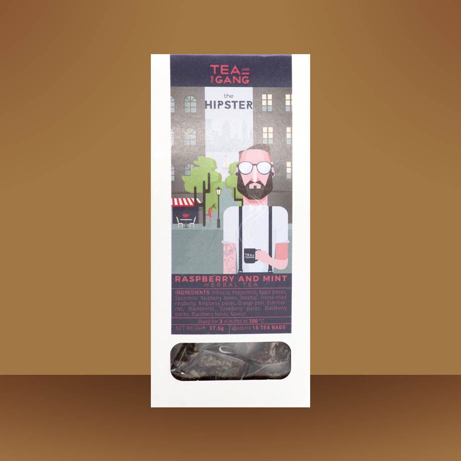 Ovocný bylinný čaj Raspberry&Mint