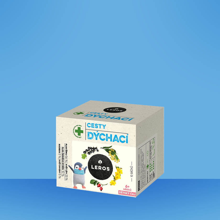 Leros Bylinkový detox - bylinná zmes pre deti s priaznivými účinkami na imunitu a dýchacie cesty.
