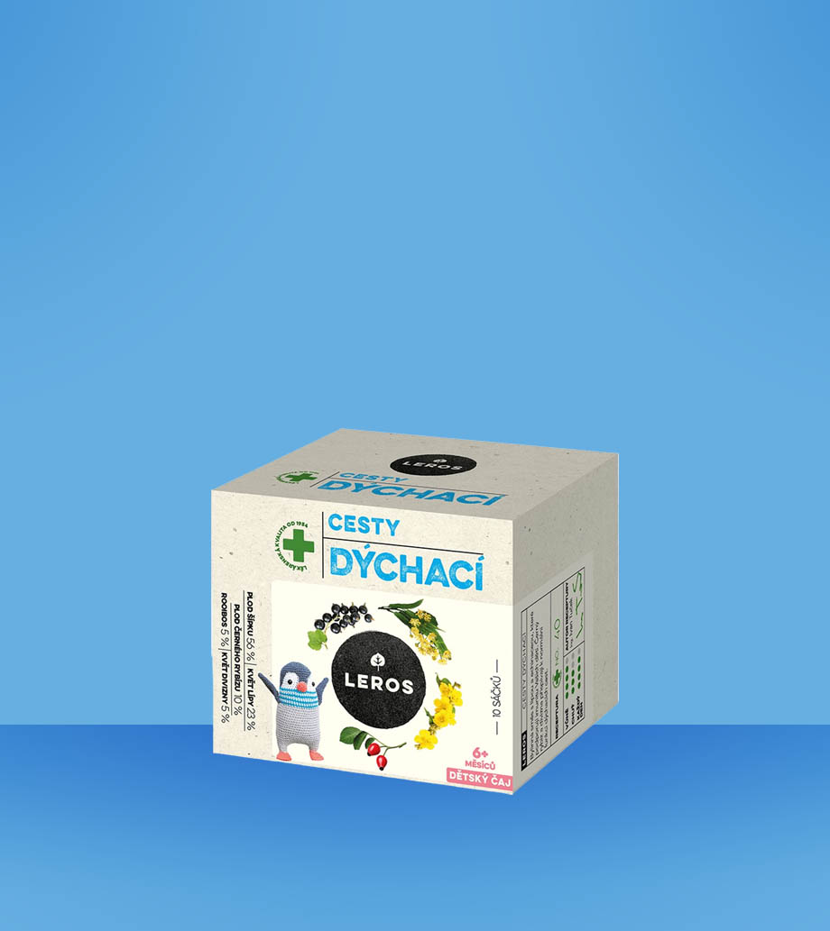 Darček pre bábätká LEROS Bylinkový detox Dýchacie cesty na podporu zdravia dýchacích ciest 10x2g Leros Bylinkový detox - bylinná zmes pre deti s priaznivými účinkami na imunitu a dýchacie cesty.