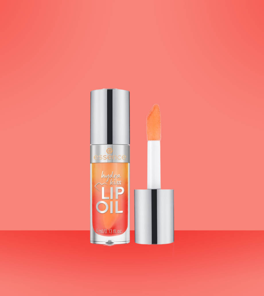ZAZEbox Darček pre ženy, manželky, sestry, kamarátky, kráľovnú krásy Essence Hydra Kiss hydratačný olej na pery 02 4ml Lesk na pery Essence Hydra Kiss s hydratačným a zvláčňujúcim účinkom.