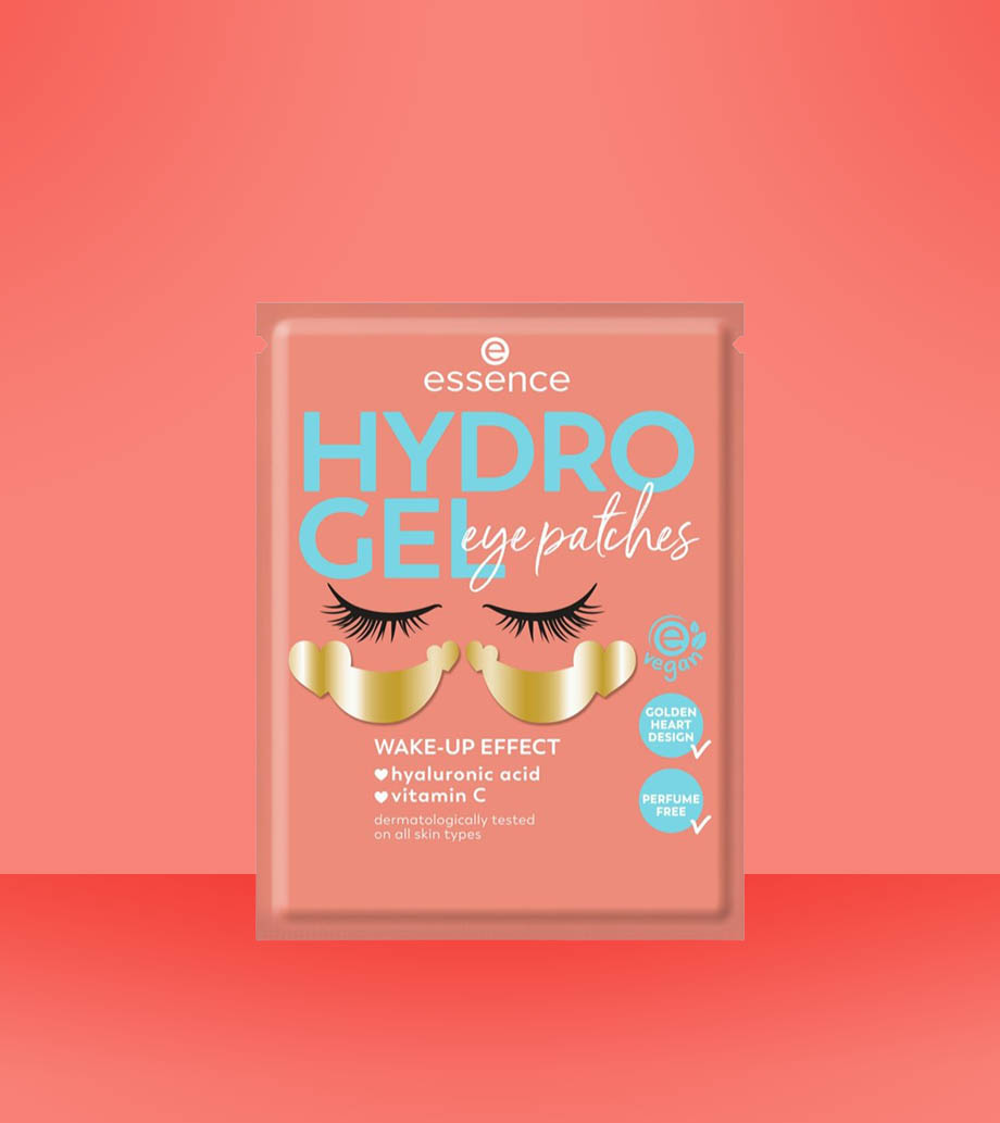 ZAZEbox Darček pre ženy, manželky, sestry, kamarátky, kráľovnú krásy Essence Hydro gel maska na očné okolie 2ks Maska na očné okolie Essence HYDRO GEL s kyselinou hyalurónovou a vitamínom C.